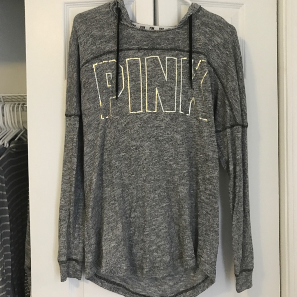 VS Pink open back hoodie